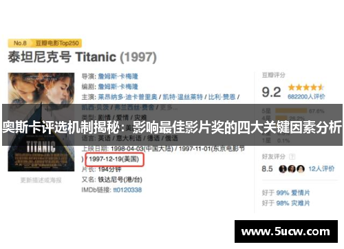 奥斯卡评选机制揭秘：影响最佳影片奖的四大关键因素分析